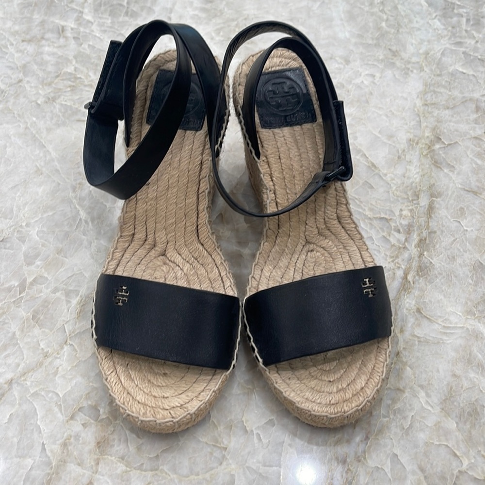 Tory Burch Wedge Espadrilles 6.5
